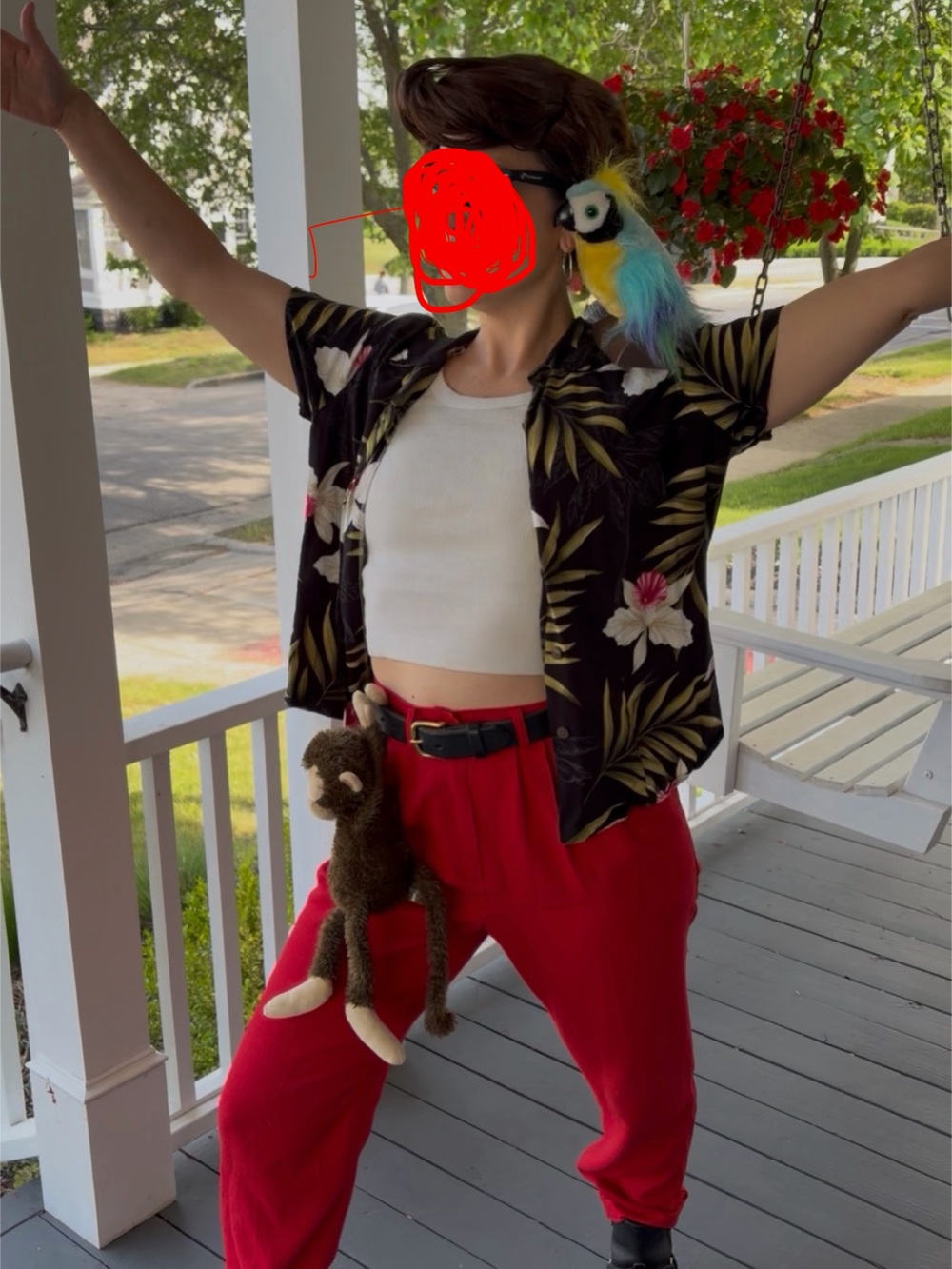 Ace Ventura Wig